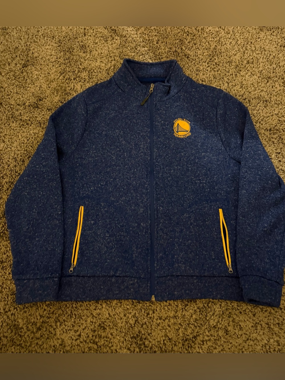 Navy Full-Zip Women's Jacket